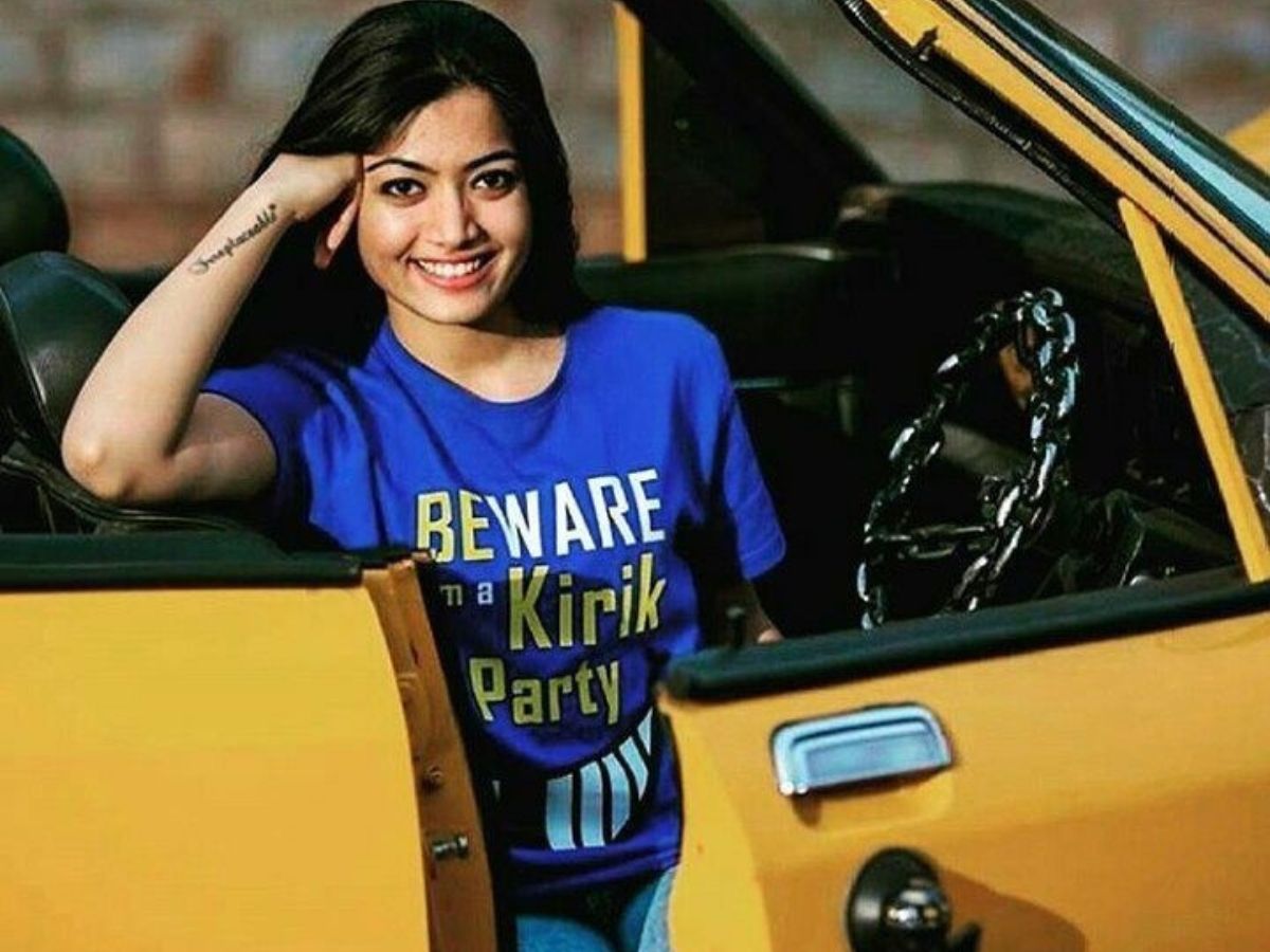 rashmika car