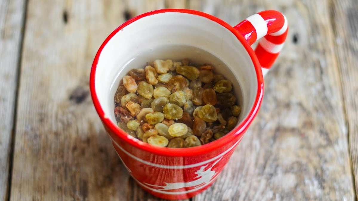 soaked raisins for weight loss and belly fat