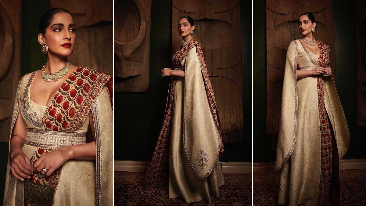 From customised footwear to gilded lehenga, Sonam Kapoor's wedding outfits  were a labour of love! - Bollywood News & Gossip, Movie Reviews, Trailers &  Videos at Bollywoodlife.com