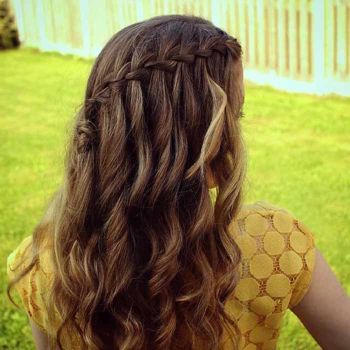 waterfall braid