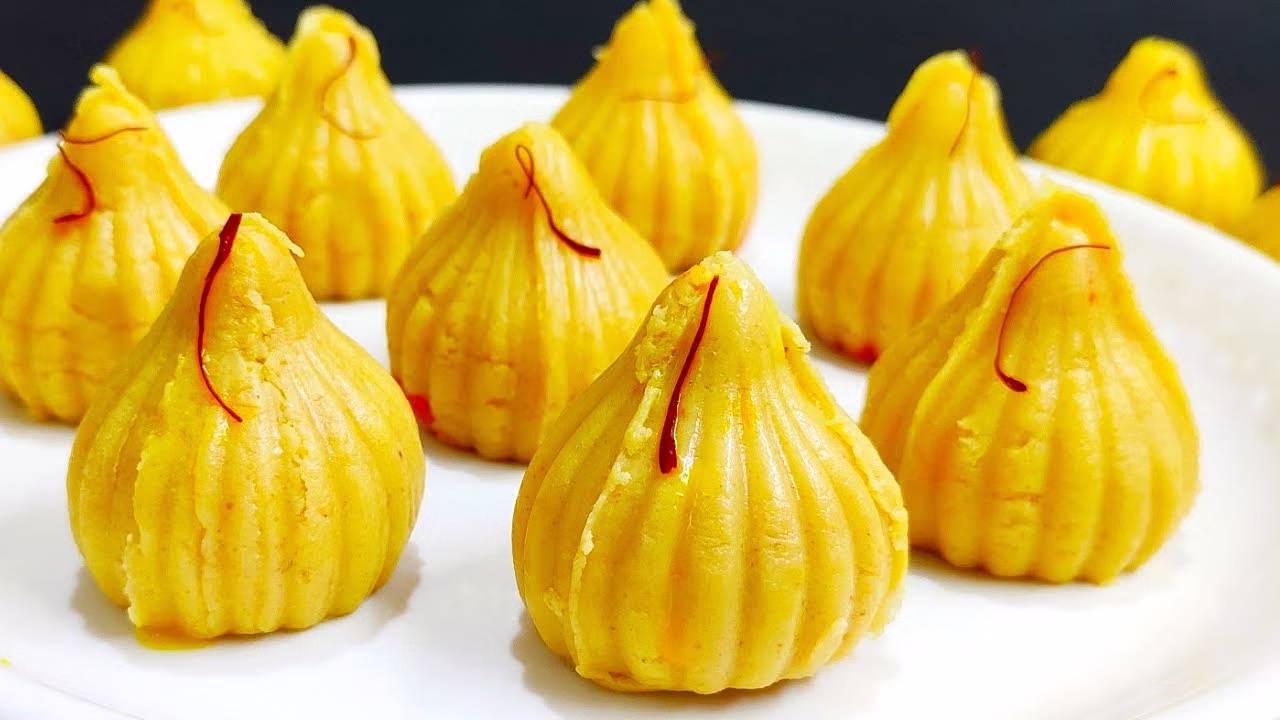 yellow modak