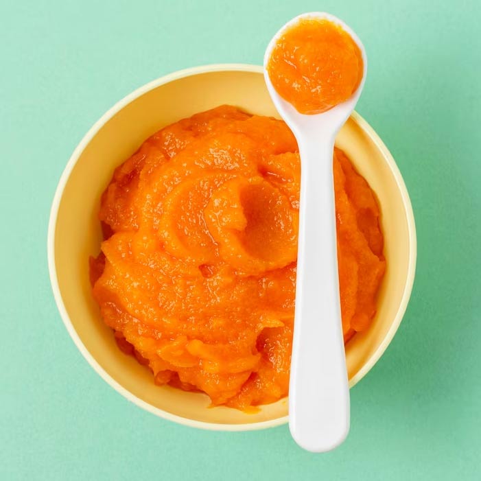 Haldi and papaya paste for remove hair