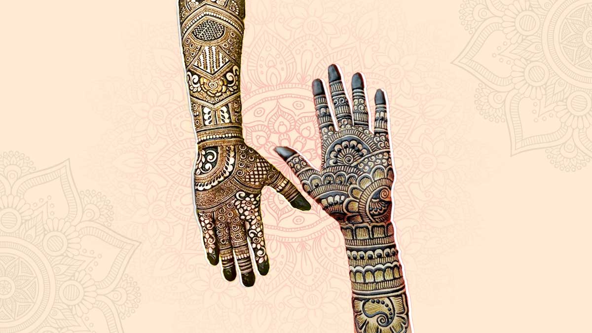 Karwa Chauth 2022: Best mehndi designs that will leave your spouse smitten  - Hindustan Times