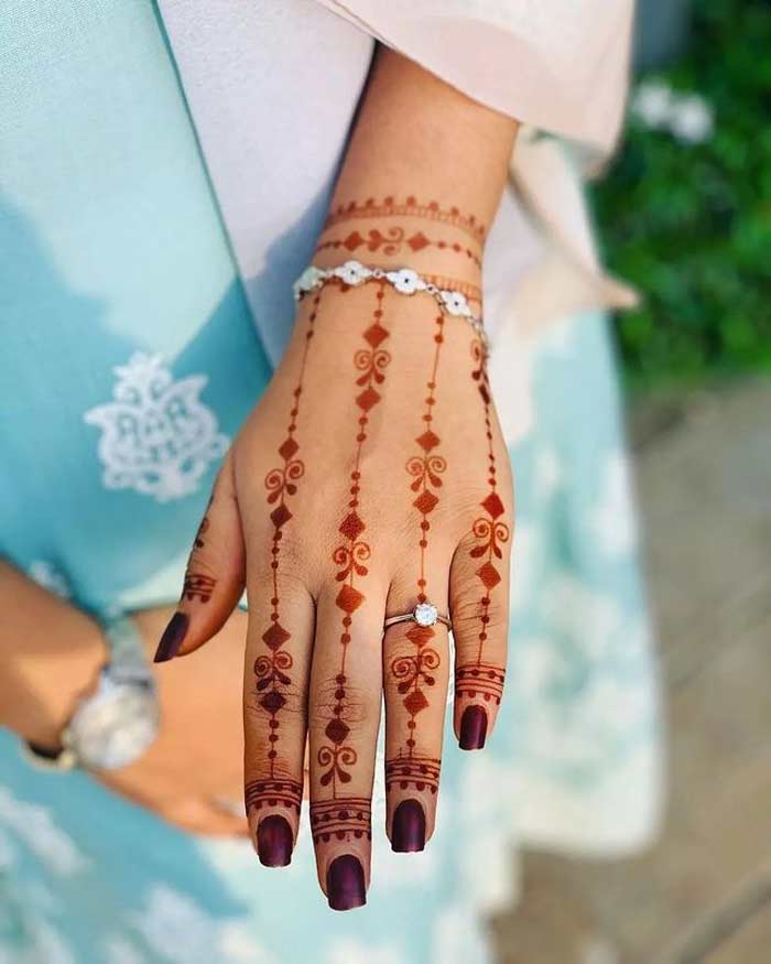 Stylish Mehndi Design