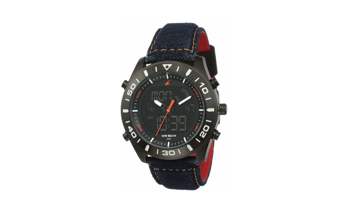 Fastrack Denim Analog Gray Dial Men's Watch-NN3189KL01/NN3189KL01 :  Amazon.in: Fashion