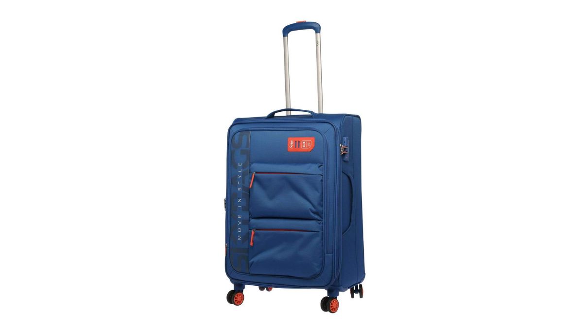 Buy VIP Soft Trolly 8W Molecule 68cm Grey Online - Lulu Hypermarket India