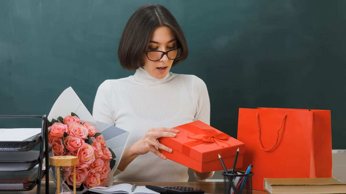 A Valentine Gift for Teacher