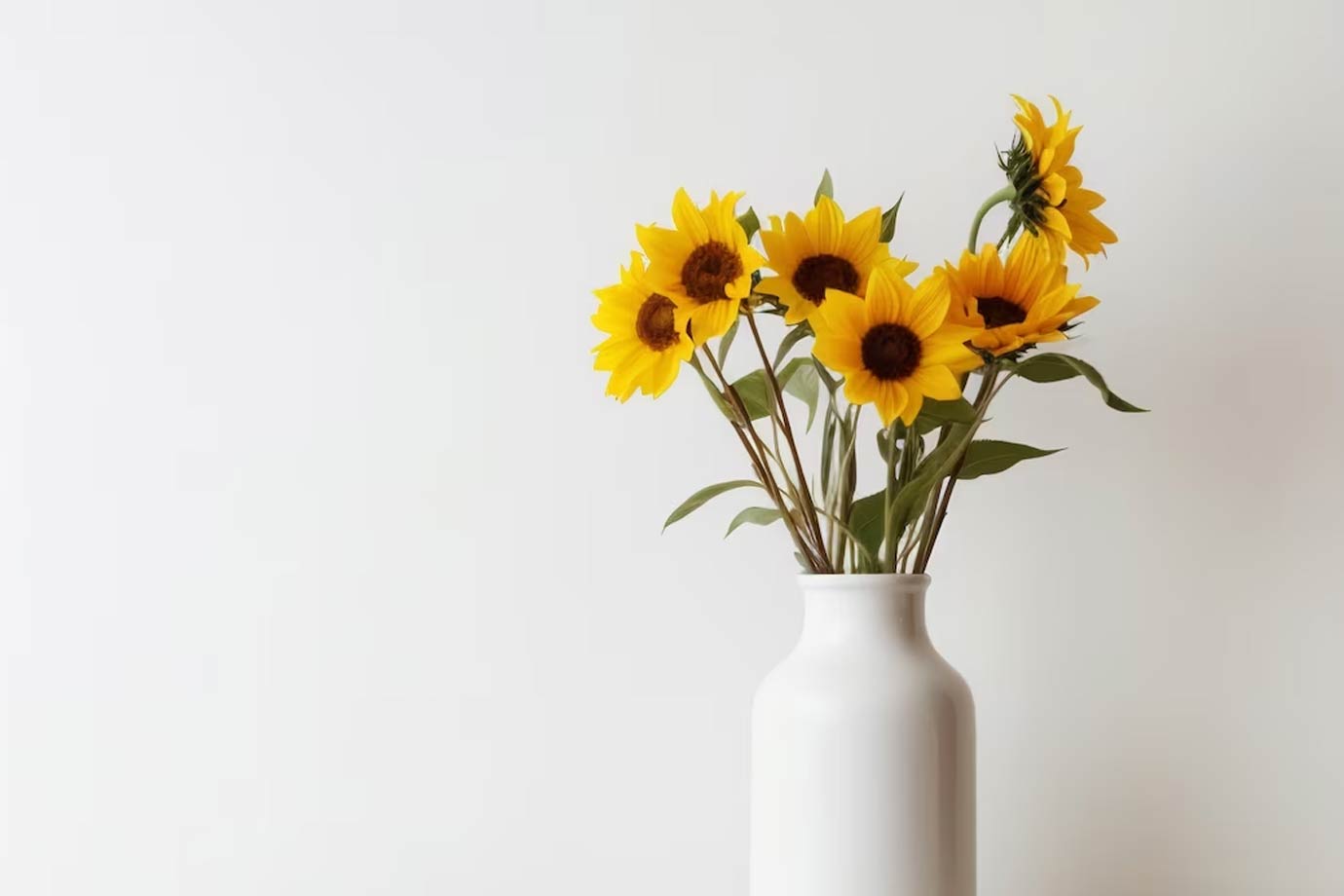 Yellow Flower in house