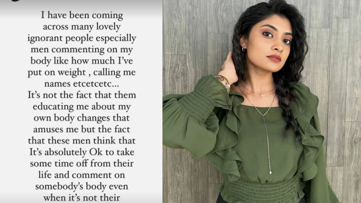 ammu abhirami on weight gain