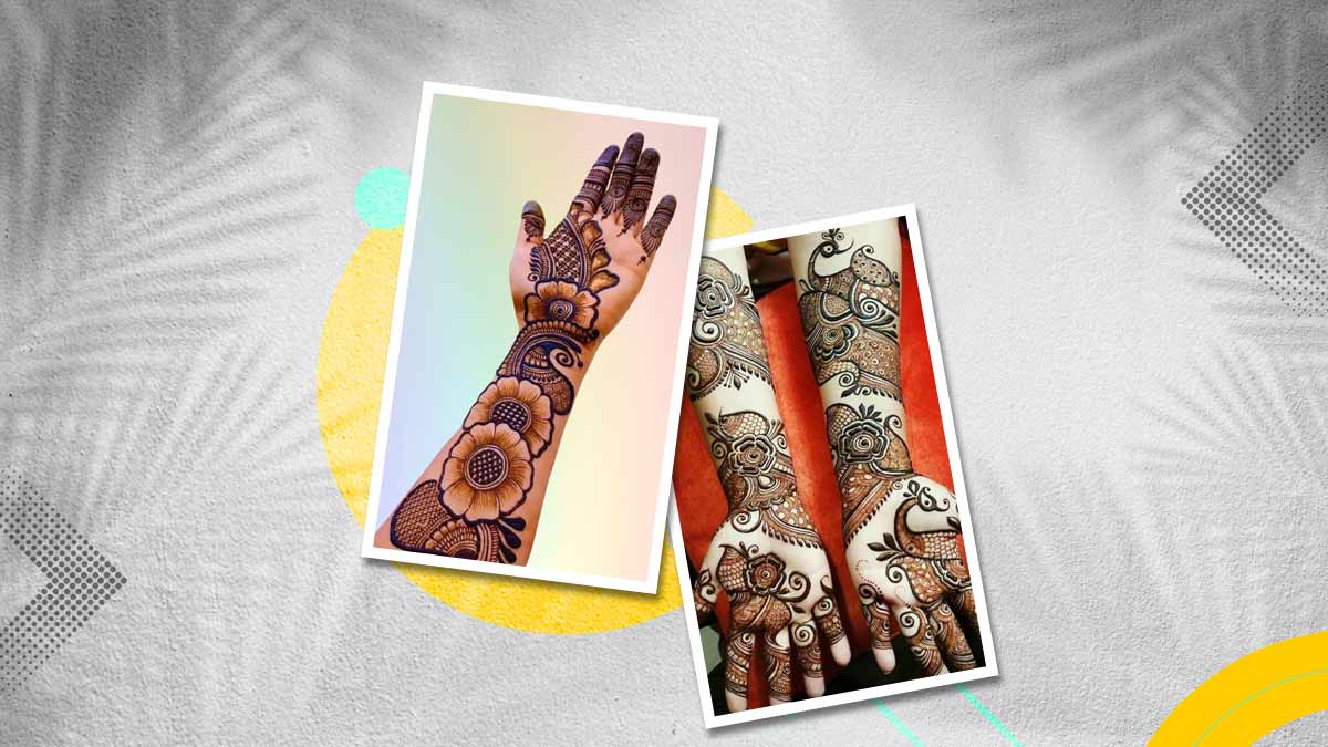 Gudi Padwa 2021 Mehendi Designs: Latest Arabic, Indian, Jaipuri, Floral,  Criss Cross & Trail Mehndi Patterns for Front & Back Hand to Celebrate  Marathi New Year | 🙏🏻 LatestLY