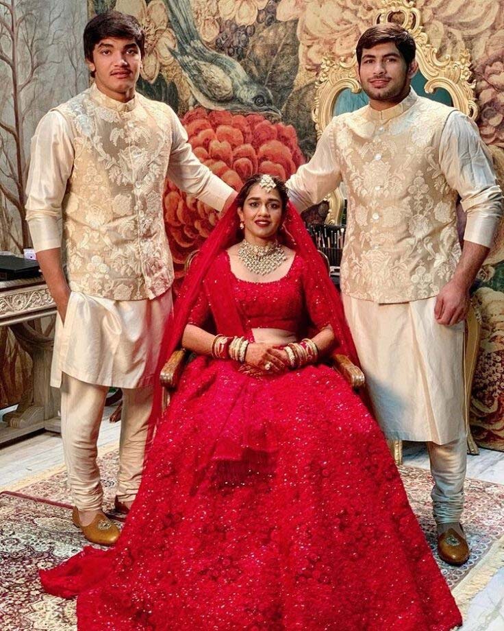 babita phogat wedding look inspired