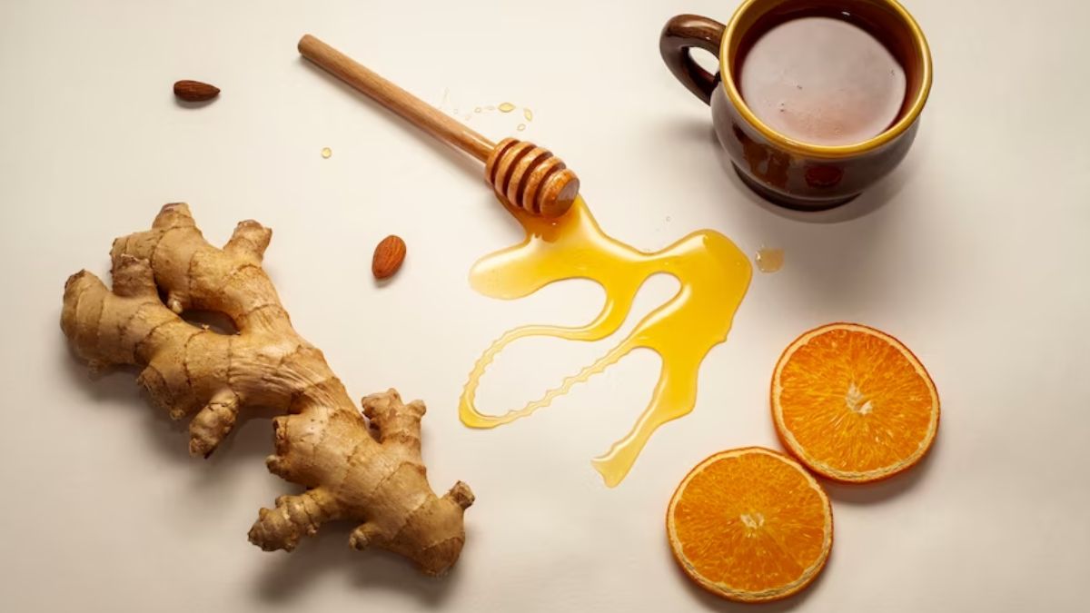 ginger and turmaric water tea 
