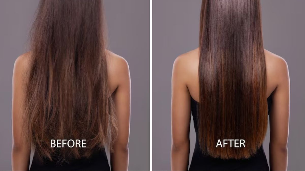 permanent hair smoothening cost