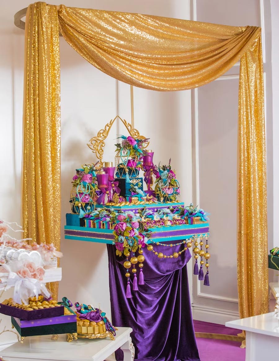 how to decorate mandir eco friendly