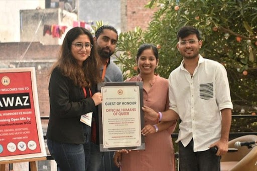 hz exclusive know about yash who is founder of official humans of queer foundation