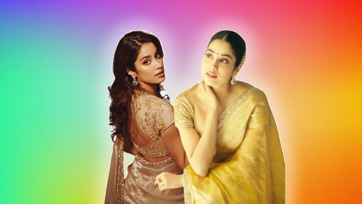  Trend Forecast: Doll Up For The Wedding Season In A Tissue Saree Drape Inspired By Janhvi Kapoor