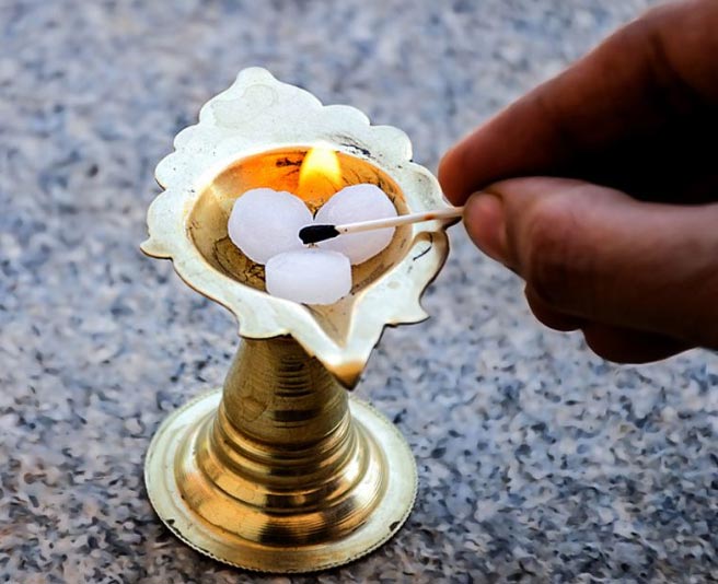 kapur jalane ka samay