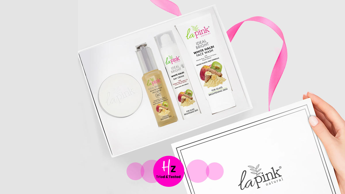 HZ Tried & Tested: La Pink's White Haldi Skin Care Kit Detailed Review