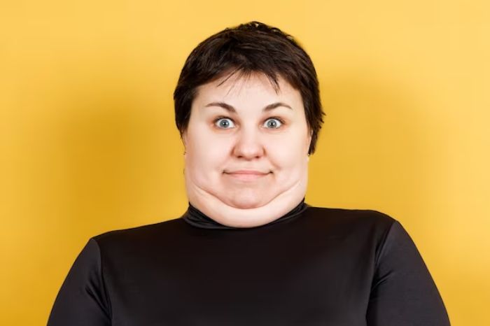 look younger yoga reduce double chin