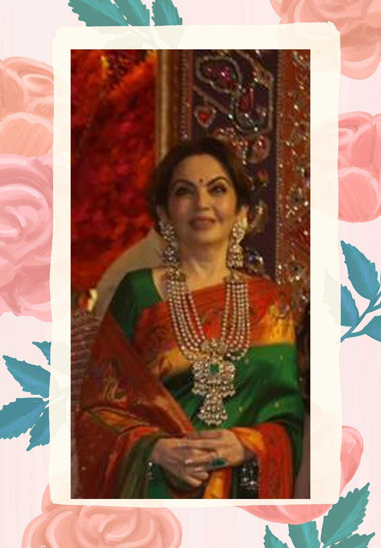 nita ambani jewellery for ganesh chaturthi