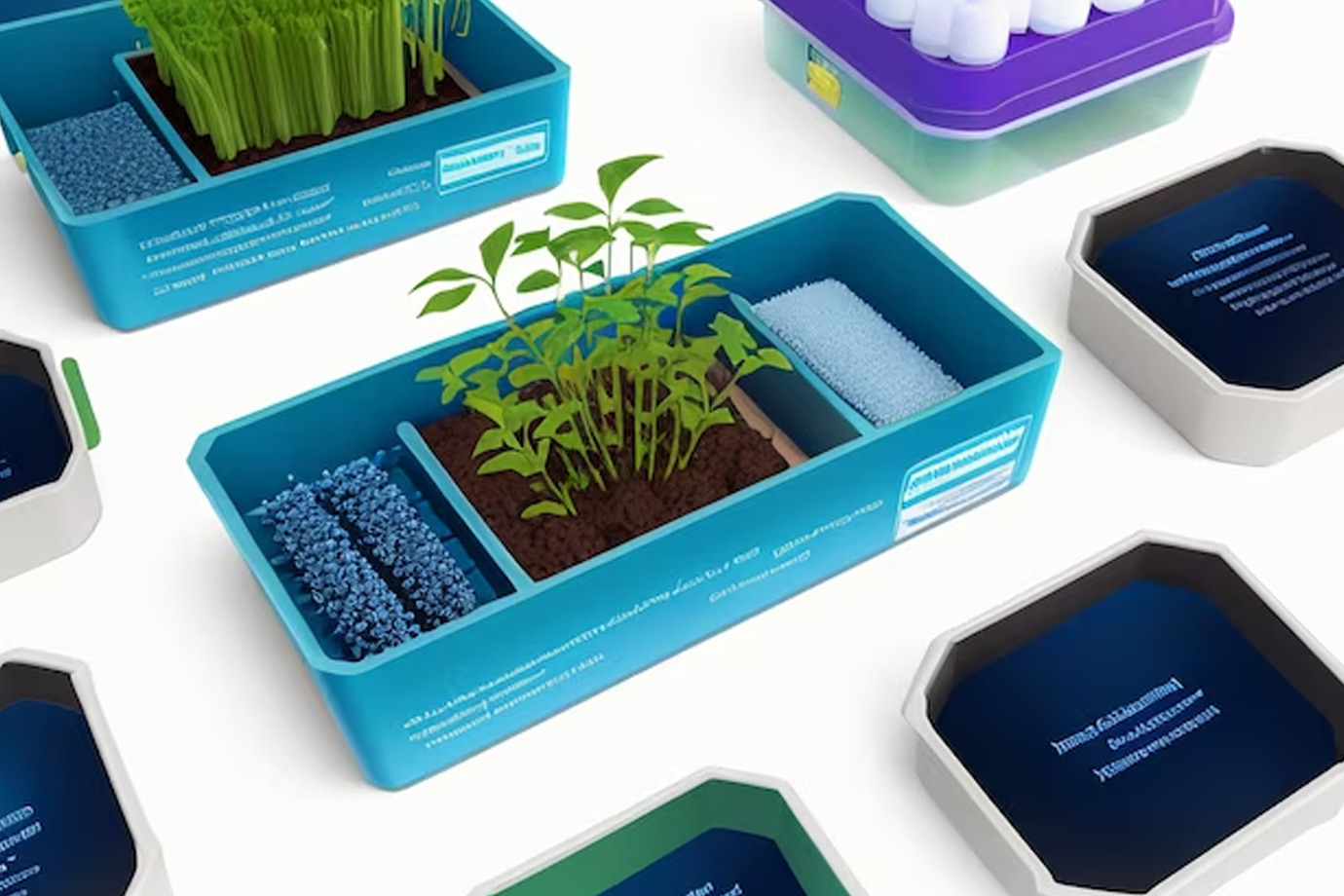 plastic container plant