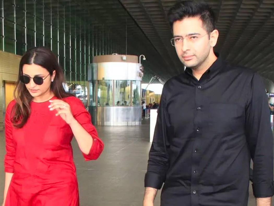 raghav and parineeti spotted