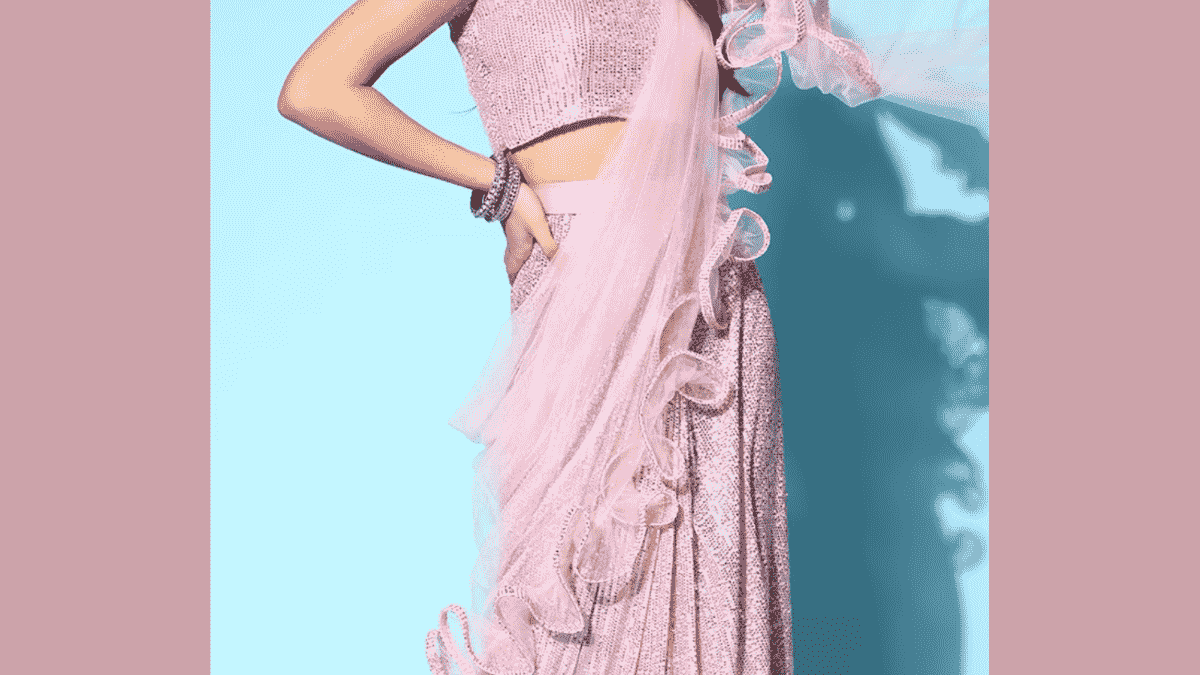 ready to wear saree from myntra