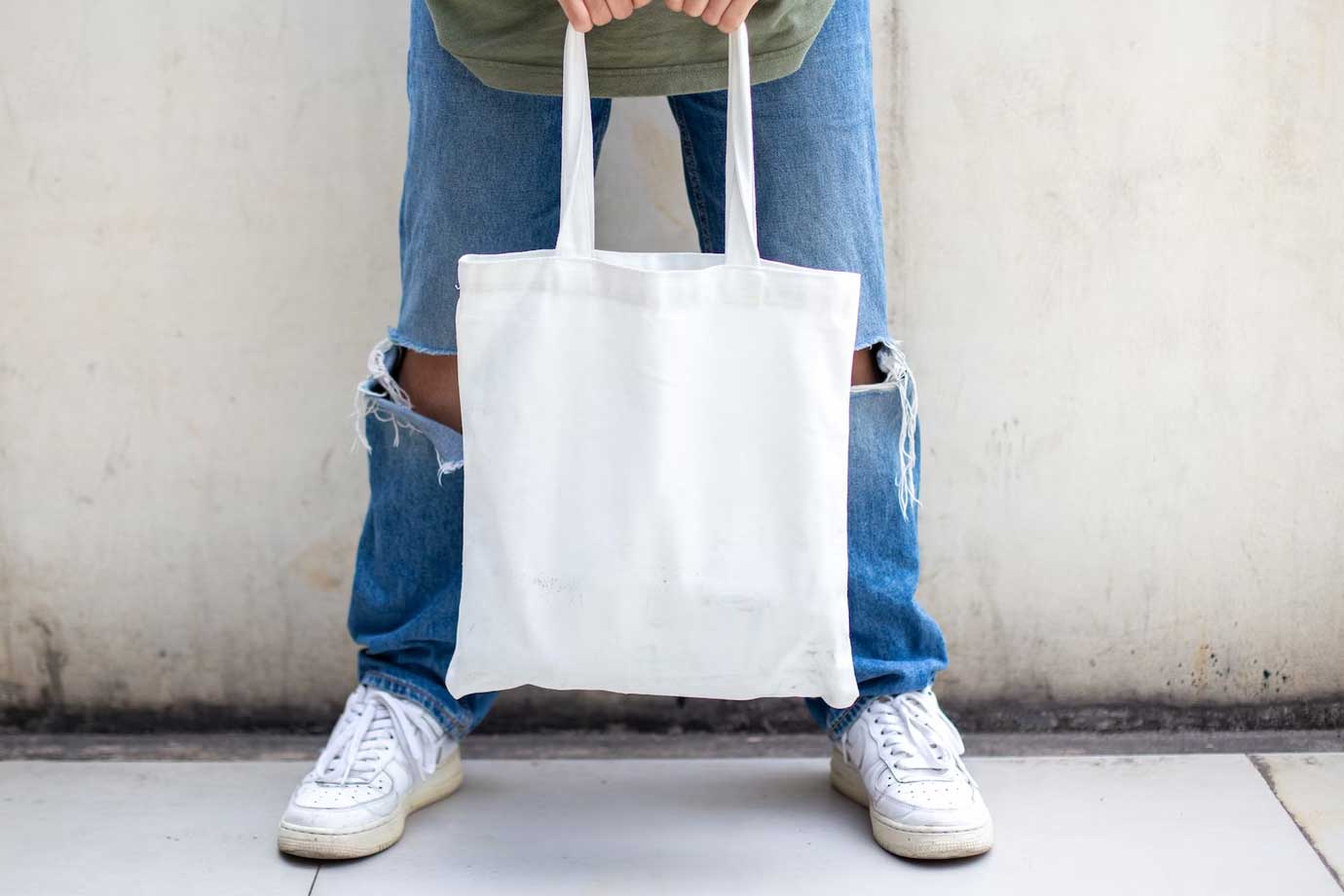 reuse cloth tote bag