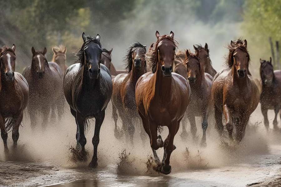 विदेश में है घर तो इन दिशाओं में लगाएं दौड़ते हुए घोड़ों की तस्वीर, बनी