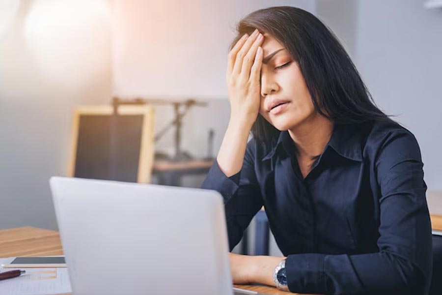 stress and white hair