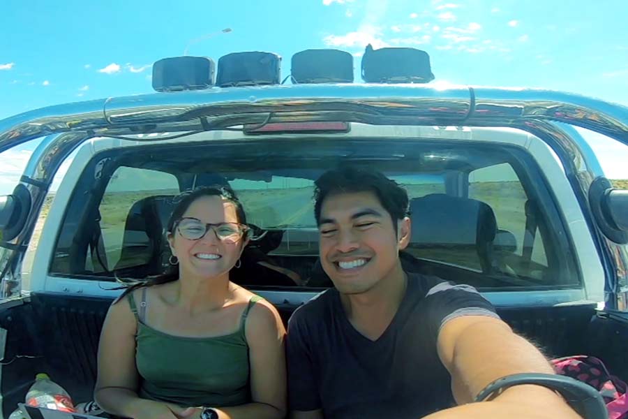 viral news couple travel without spending money since five years