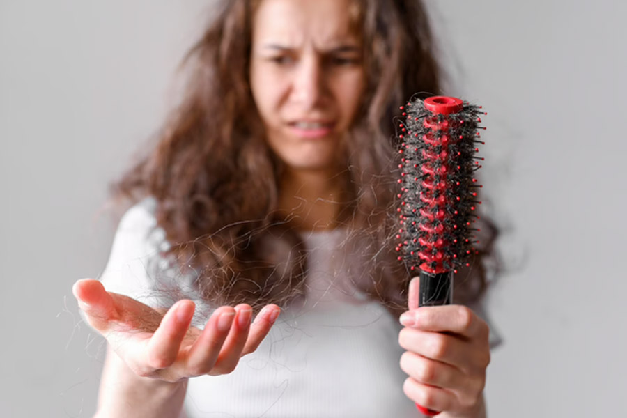 whay causes hair fall