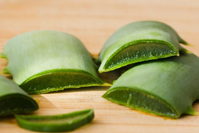 Aloe vera face inside 