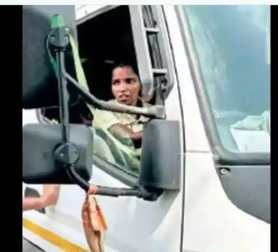 Annapoorni Rajkumar truck driver