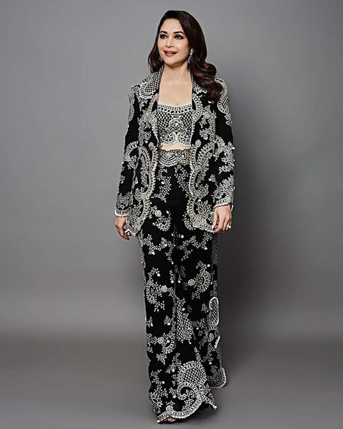 Embroidered Three Piece Suit