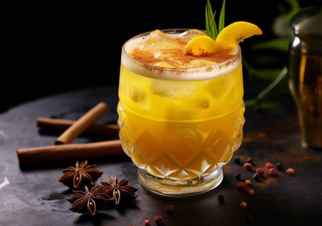 Ginger pineapple drink