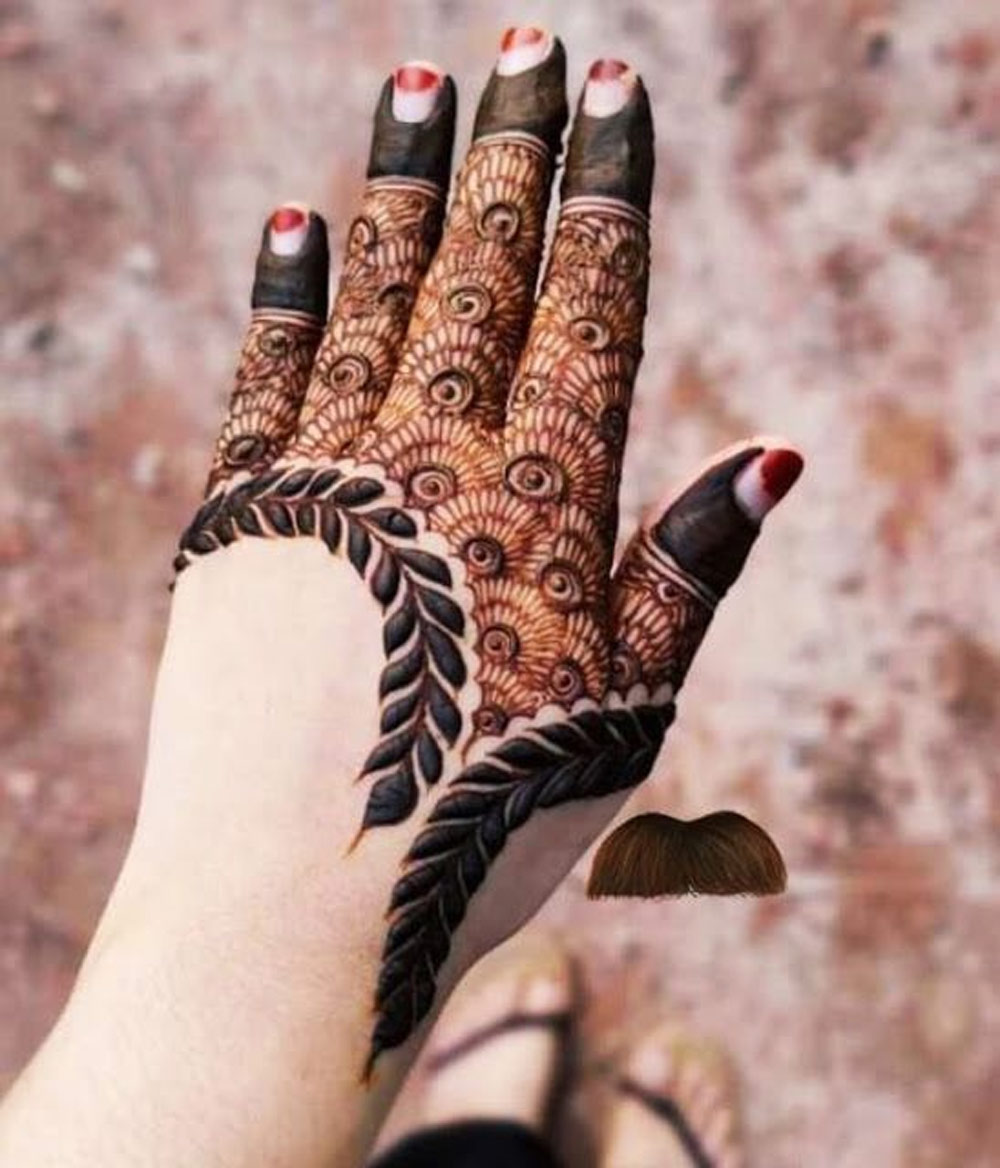 Intricate Mehndi Design