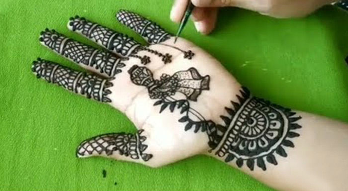 Maharashtrian Mehndi Design