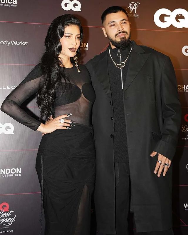 Shruti Hassan And Beau Santanu Hazarika