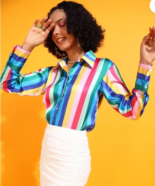 Stripe designs shirt