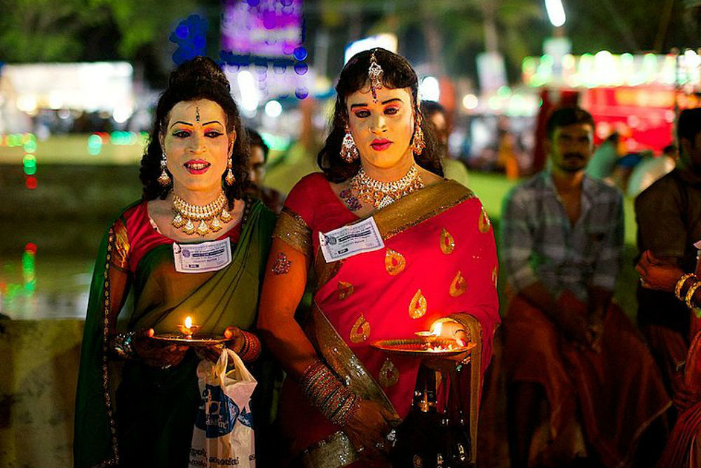 Temple where men get entry only after becoming women
