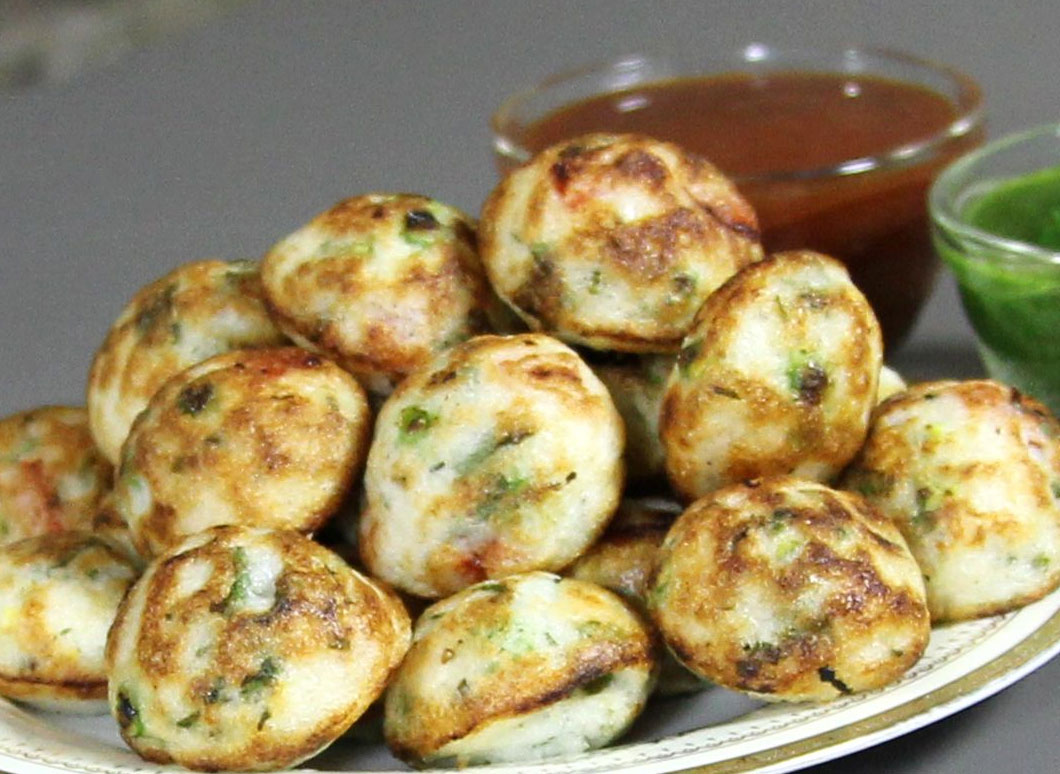 Vegetable Stuffed Appam
