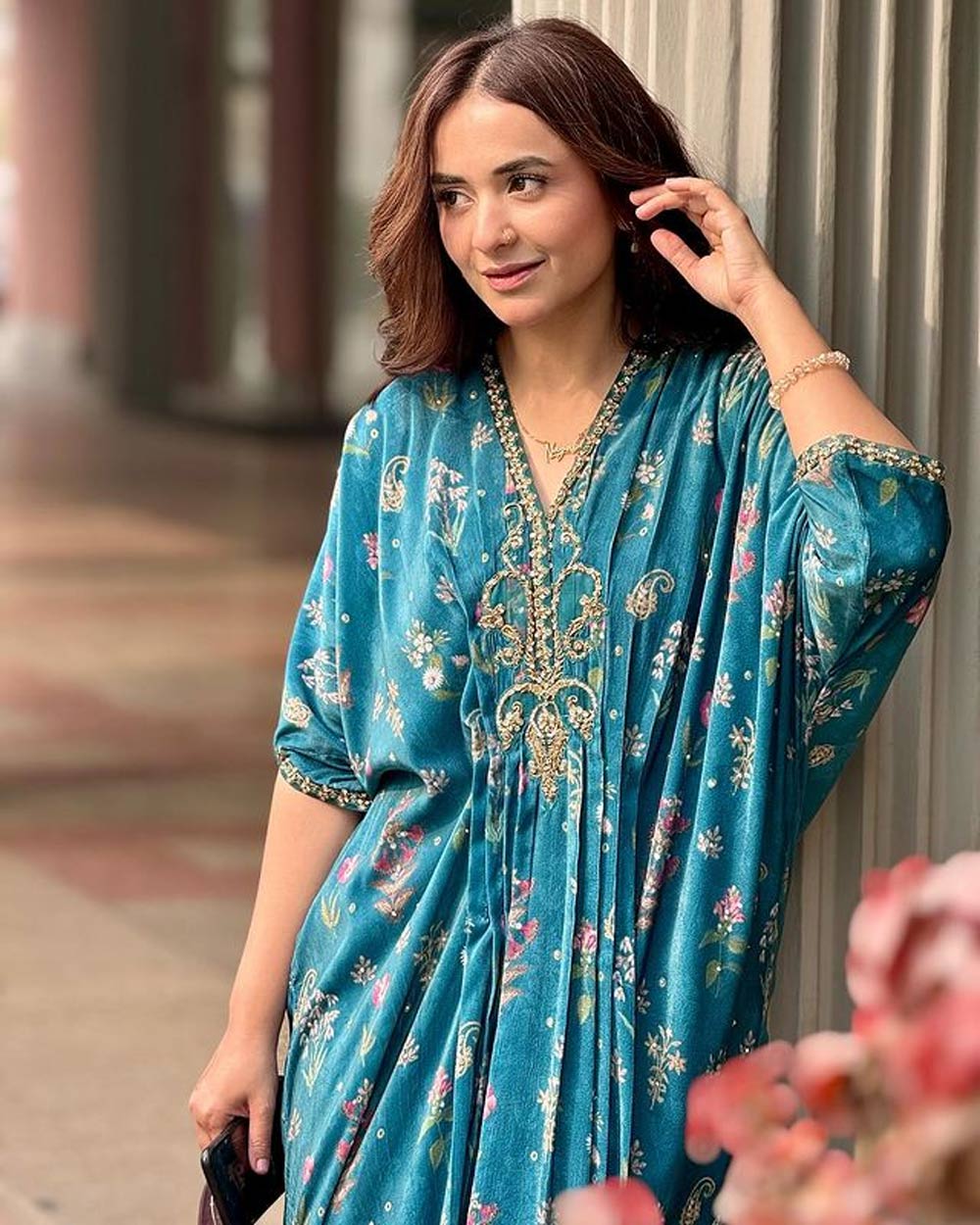 Yumna Zaidi Kaftan Look