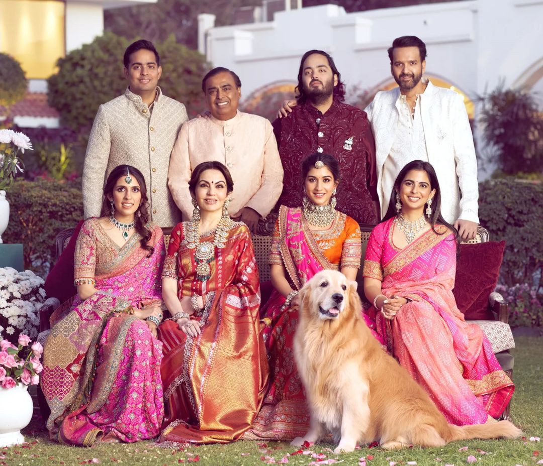 ambani family photo