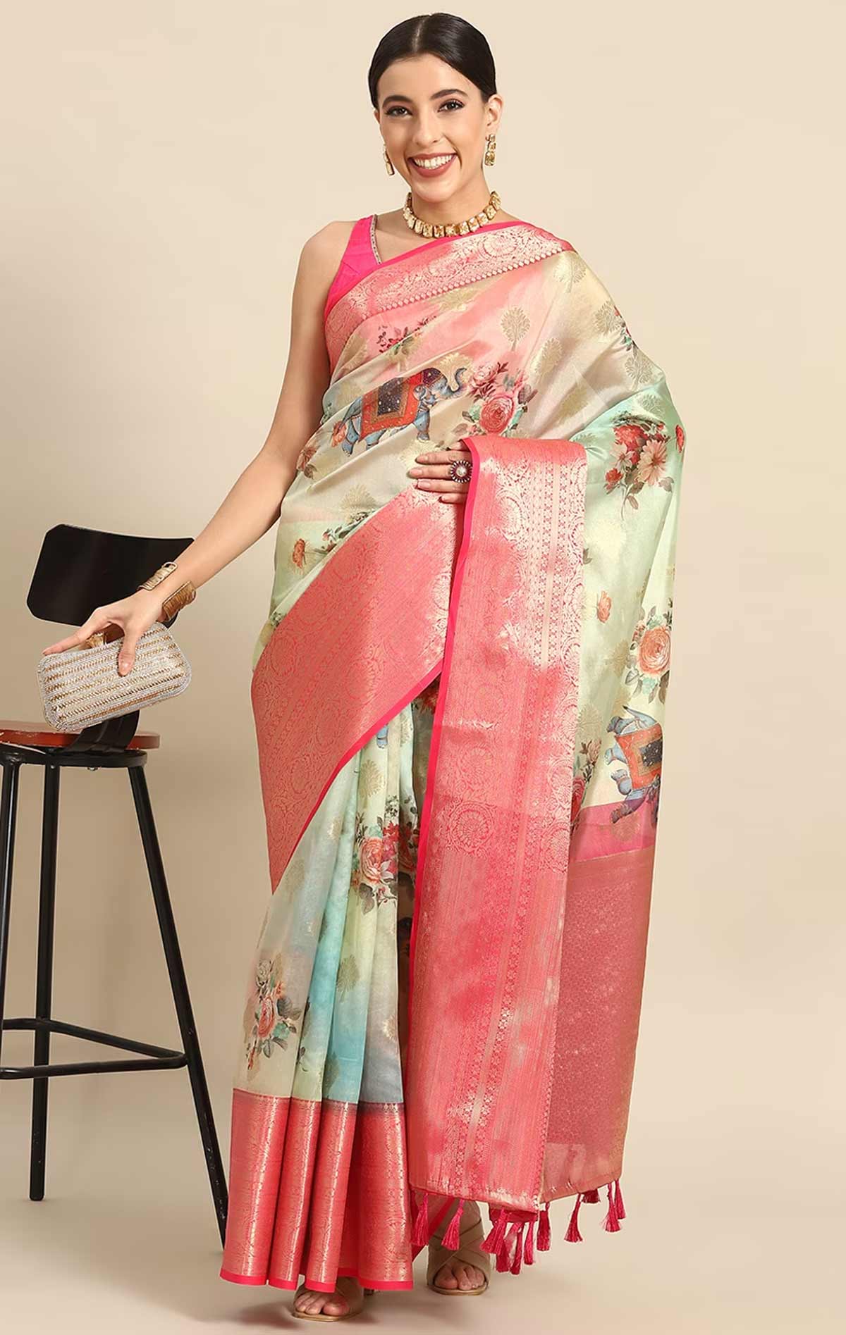 best Silk saree gifts for mother