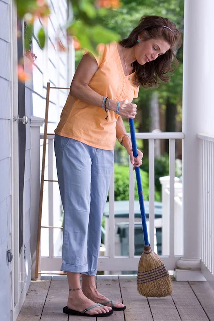 can we sweep home at night