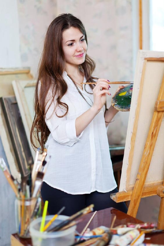 career in painting