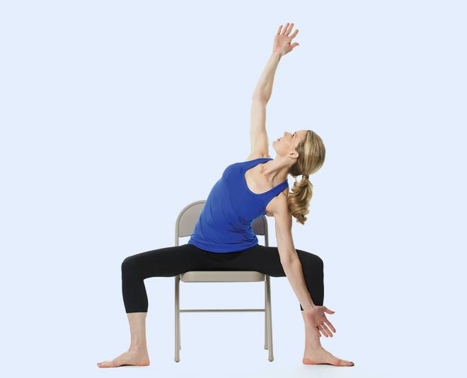 chairv pose yogasan