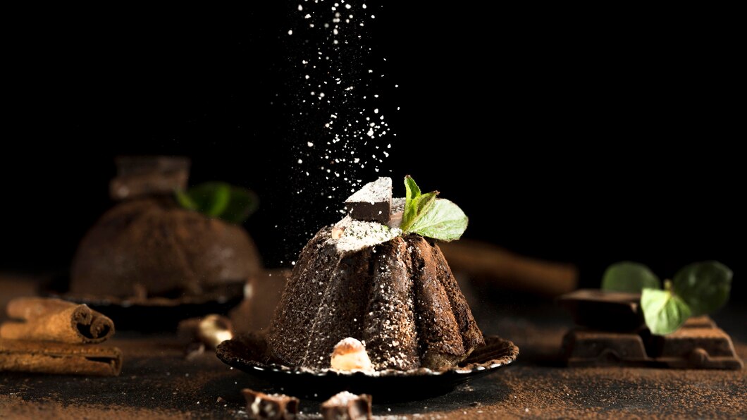 choco lava cake photo