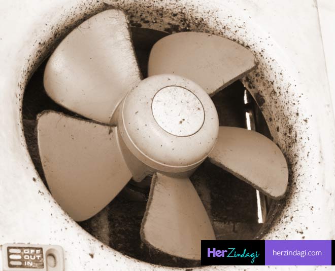 hacks for cleaning Exhaust fan blades